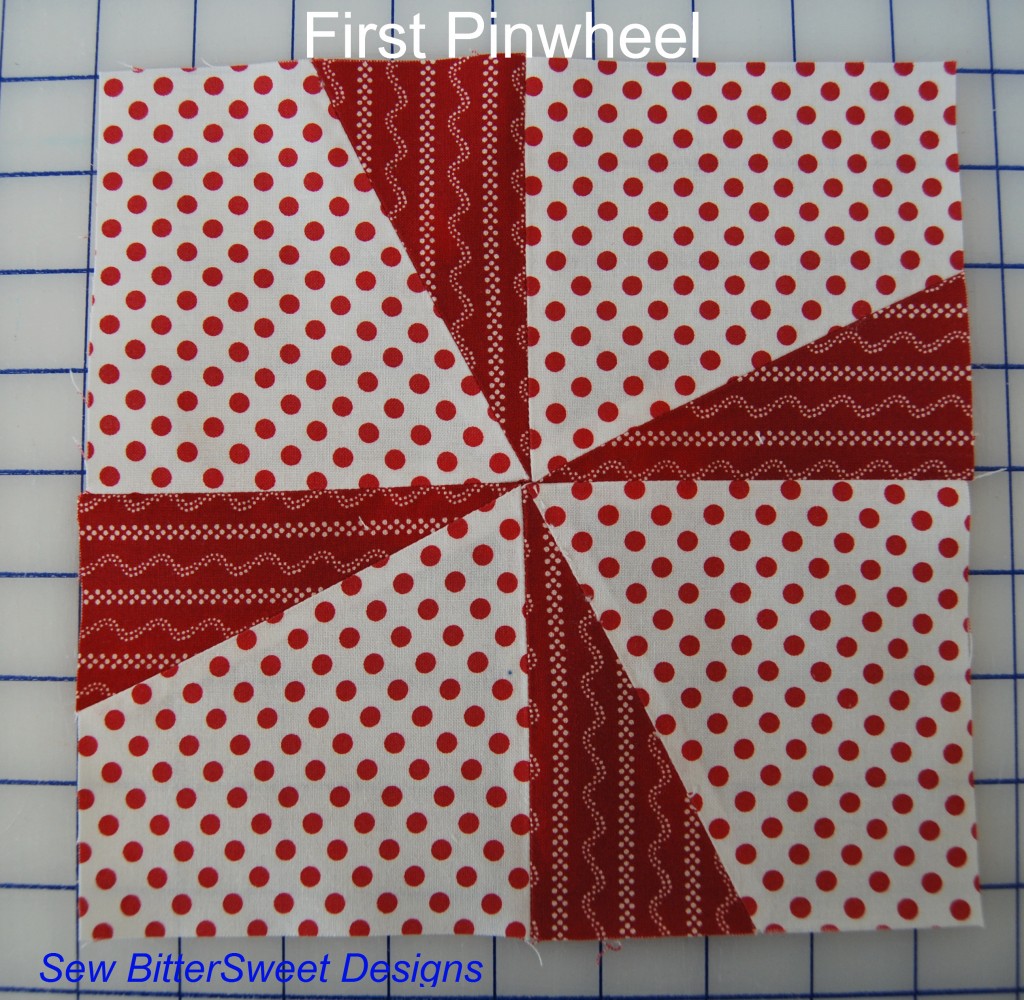 Lazy Angle Ruler Pinwheel Block