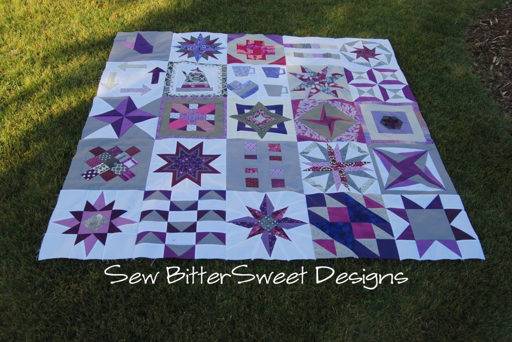 Mom's Purple Sampler
