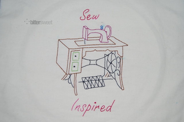 Sew Inspired Embroidery Hoop - https://www.sewbittersweetdesigns.com