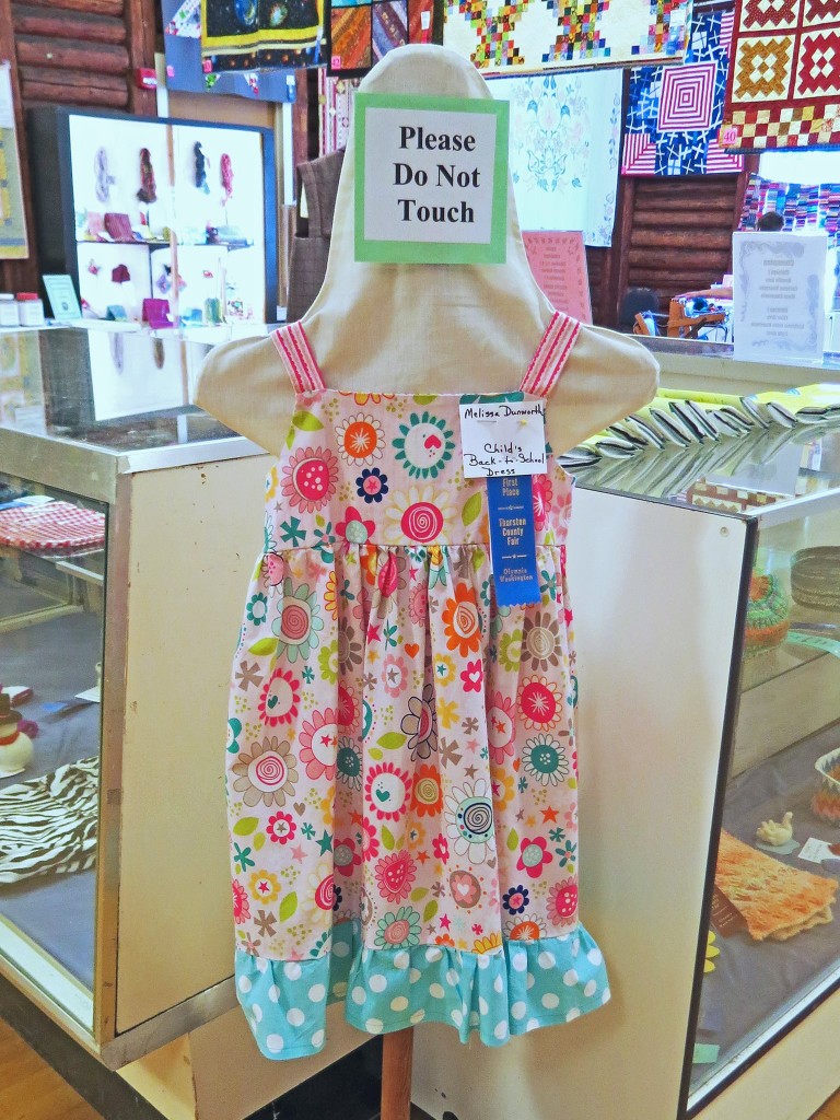 County Fair Blue Ribbon Dress