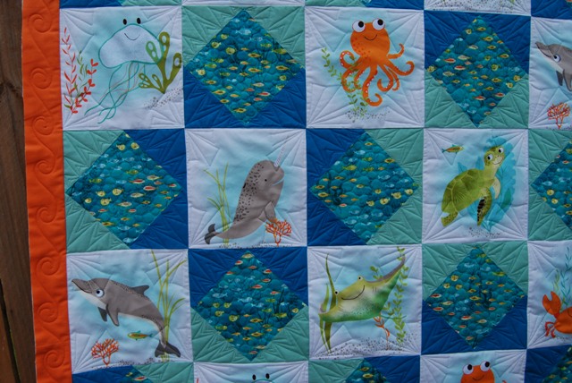 Sea Creatures Quilt - https://www.sewbittersweetdesigns.com