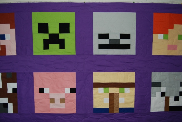 Minecraft Quilt - https://www.sewbittersweetdesigns.com